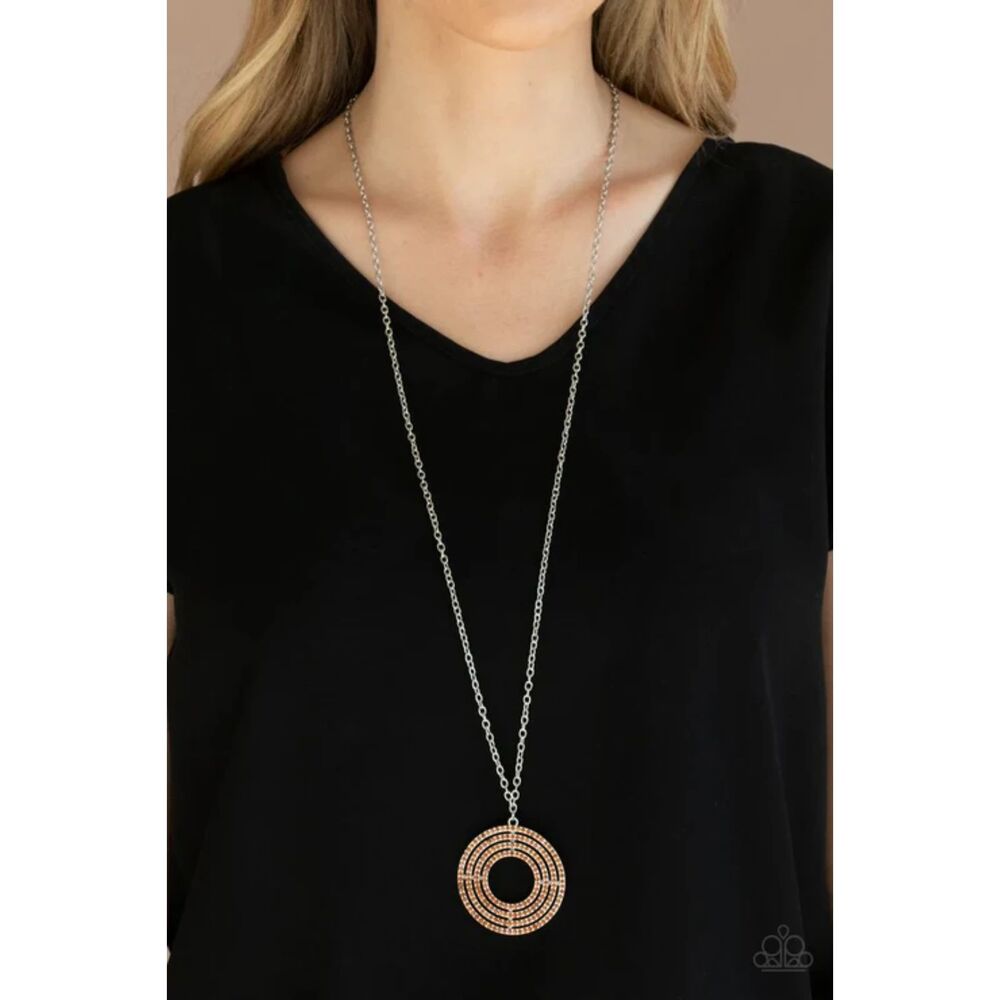 High Value Target Brown Necklace (94)